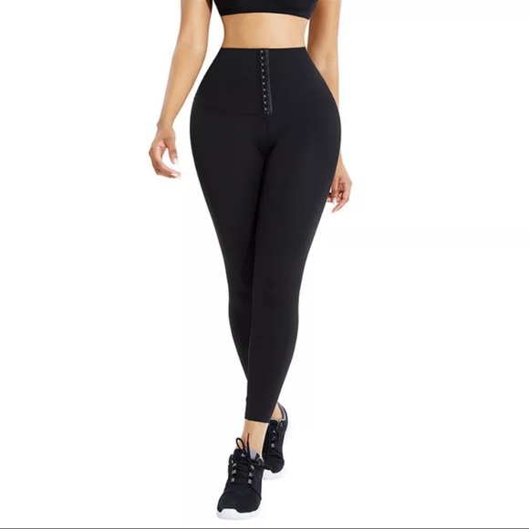 Mid-rise corset leggings | Tummy Control Leggings - Picture 3 of 6